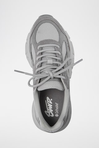 Baskets en cuir - Gris foncé