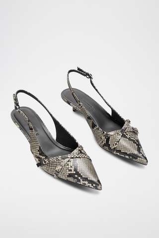 Pumps - Taupe en Zwart