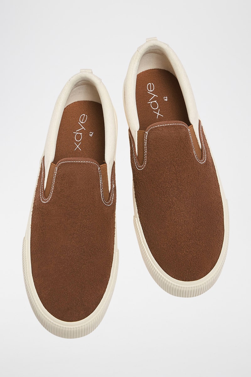 Leren Slip-ons - Bruin