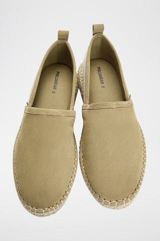 Nubuck Espadrilles - Ecru