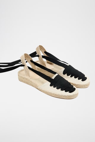 Romeinse Sandalen - Zwart