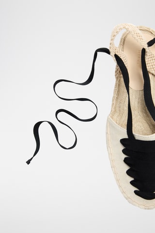 Romeinse Sandalen - Zwart