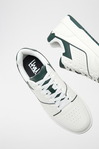 Sneakers - Wit en Groen