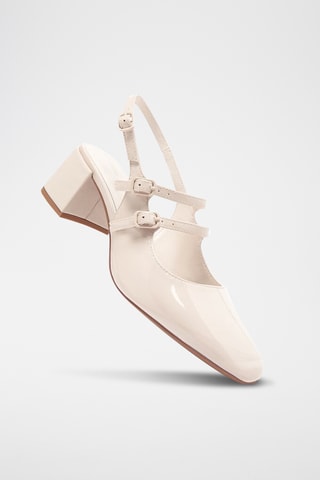 Sandalen met Hak - Ecru