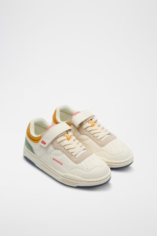 Sneakers - Beige en Wit