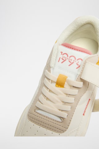 Sneakers - Beige en Wit