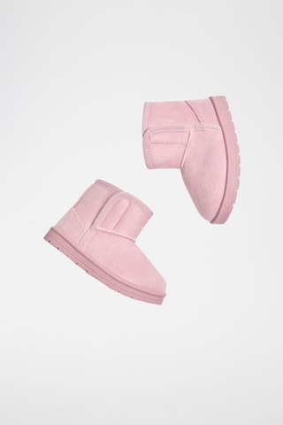 Gevoerde Enkellaarzen - Roze