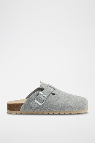 Clogs - Gemêleerd Lichtgrijs