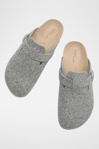 Clogs - Gemêleerd Lichtgrijs