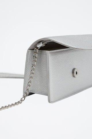 Schoudertas Zilverkleurig