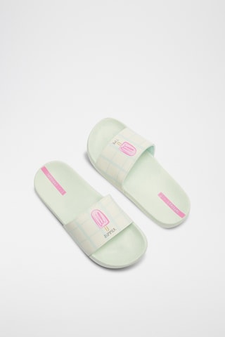 Slippers - Lichtgroen