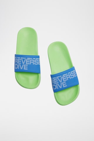 Slippers - Kobaltblauw