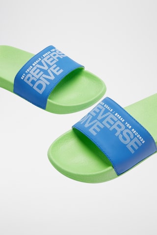 Slippers - Kobaltblauw