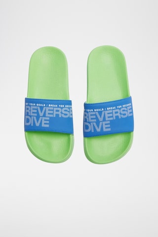 Slippers - Kobaltblauw