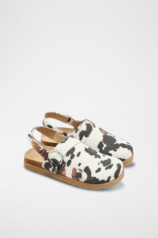 Sabots - Blanc et noir