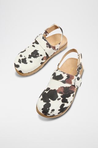 Sabots - Blanc et noir