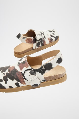 Sabots - Blanc et noir