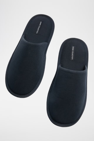 Pantoffels - Marineblauw