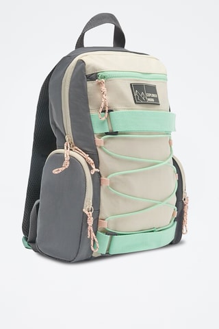 Rugtas - Donkergrijs en Lichtgroen