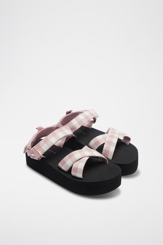 Platform Sandalen - Roze