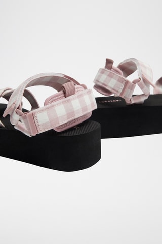Platform Sandalen - Roze