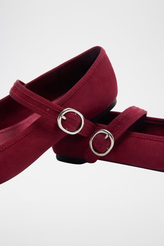 Mary Janes - Bordeauxrood