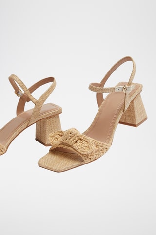 Sandalen met Hak - Beige