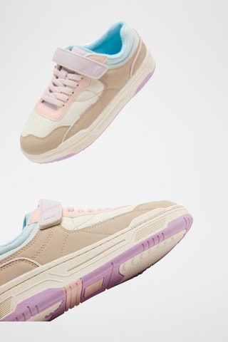 Sneakers - Beige en Wit