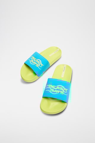 Claquettes - Vert clair