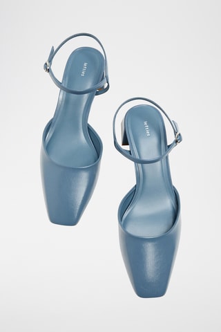 Sandalen met Hak - Marineblauw