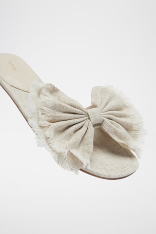 Mules - Ecru