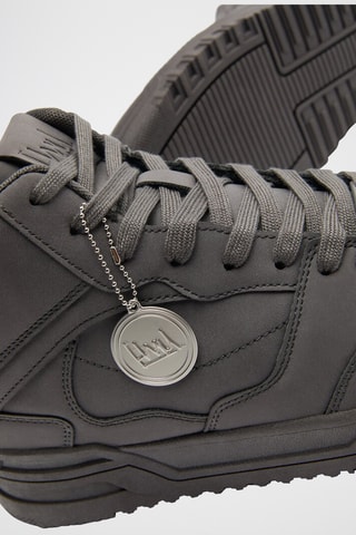 Hoge Sneakers - Donkergrijs