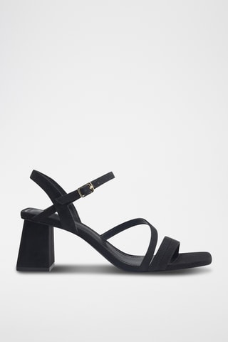 Sandalen met Hak - Zwart