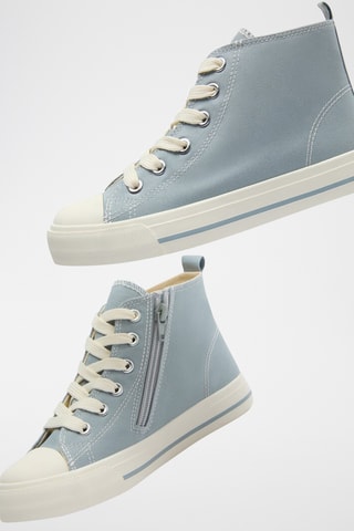 Tennis montantes - Bleu clair