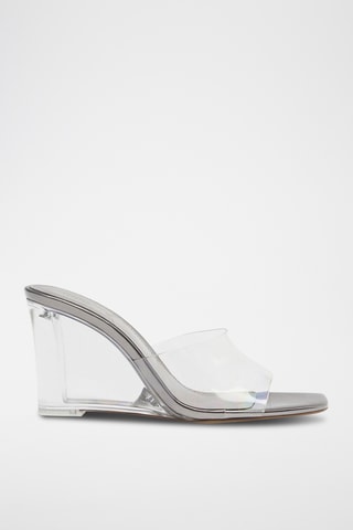 Muiltjes met Sleehak - Transparant