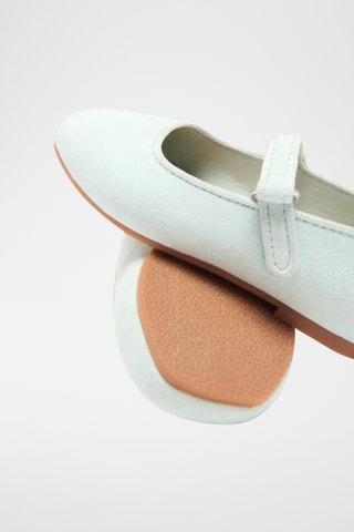 Mary Janes - Zeegroen