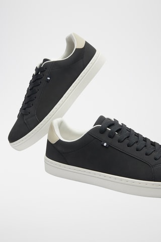 Sneakers - Marineblauw en Zwart