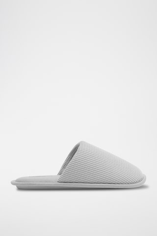 Pantoffels - Lichtgrijs