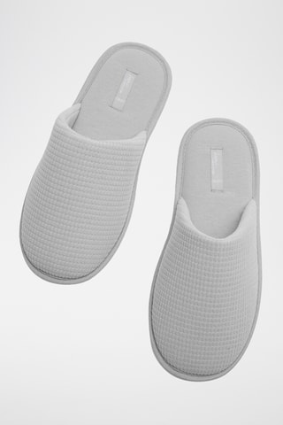 Pantoffels - Lichtgrijs