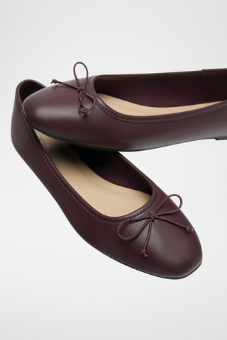 Ballerina's - Bordeauxrood