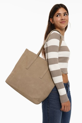 Sac porté épaule - Taupe