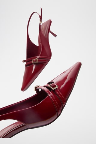 Escarpins vernis - Bordeaux