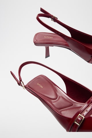 Escarpins vernis - Bordeaux