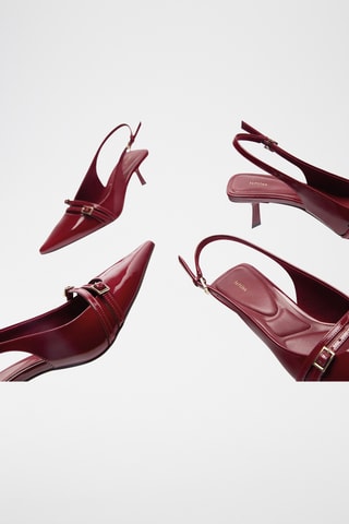 Escarpins vernis - Bordeaux