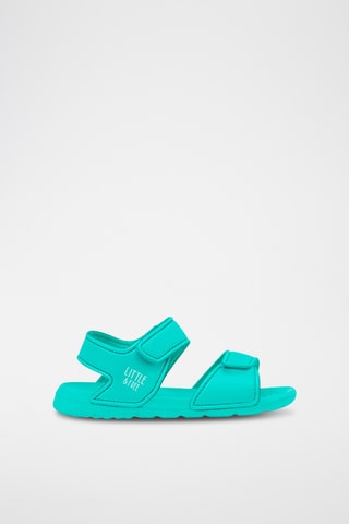 Sandalen - Zeegroen