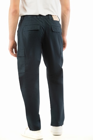Pantaloni cargo - Blu scuro