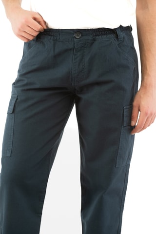 Pantaloni cargo - Blu scuro