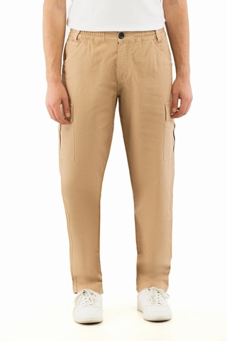 Pantaloni cargo - Beige