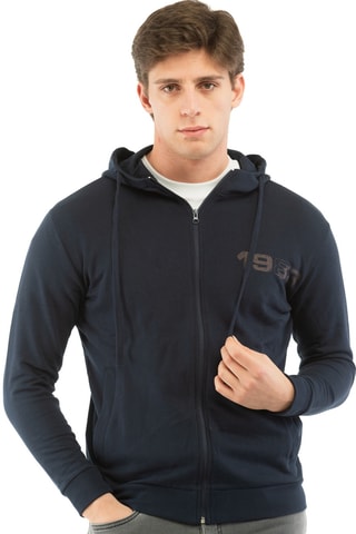 Felpa con cappuccio - Navy