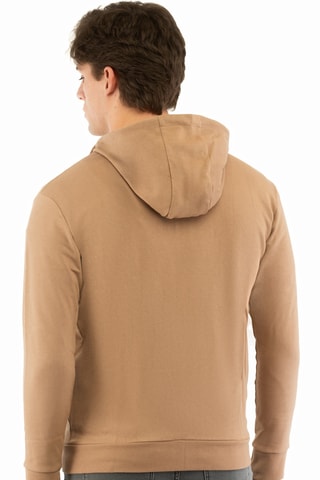 Felpa con cappuccio - Beige